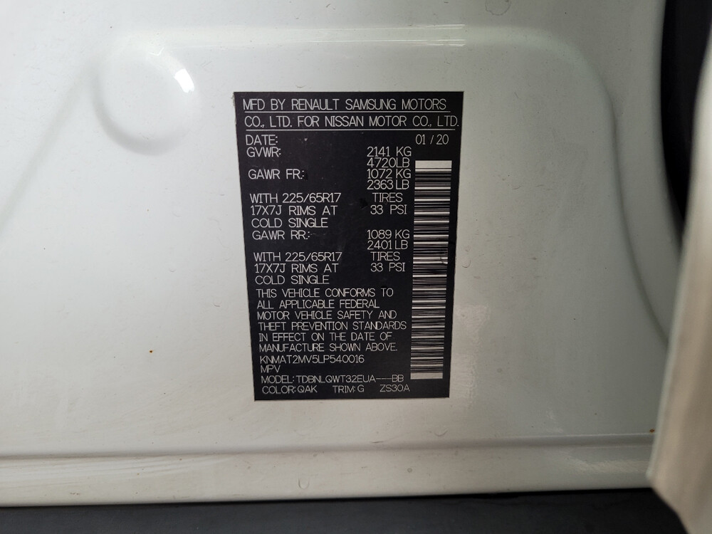 2020 Nissan Rogue in Maple Heights, OH 44137 - 18050445 33