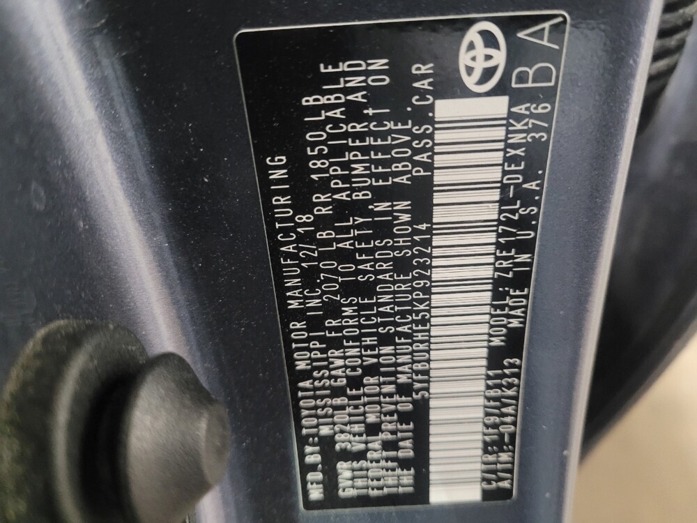 2019 Toyota Corolla in Arlington, TX 76011 - 18051108 33