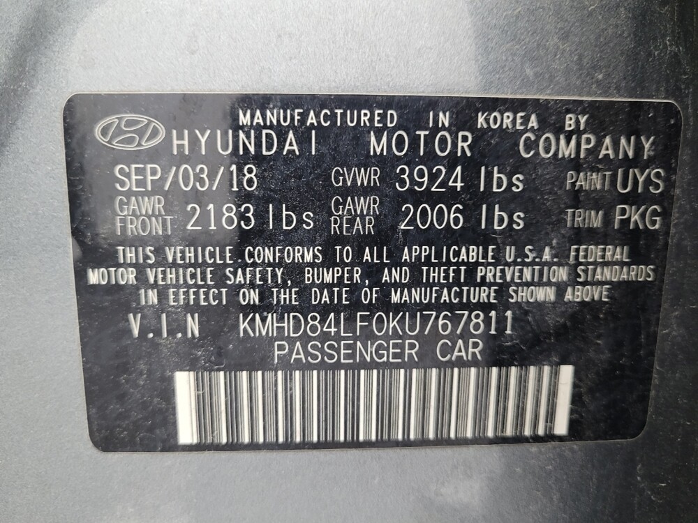 2019 Hyundai Elantra in Chandler, AZ 85225 - 18051123 33