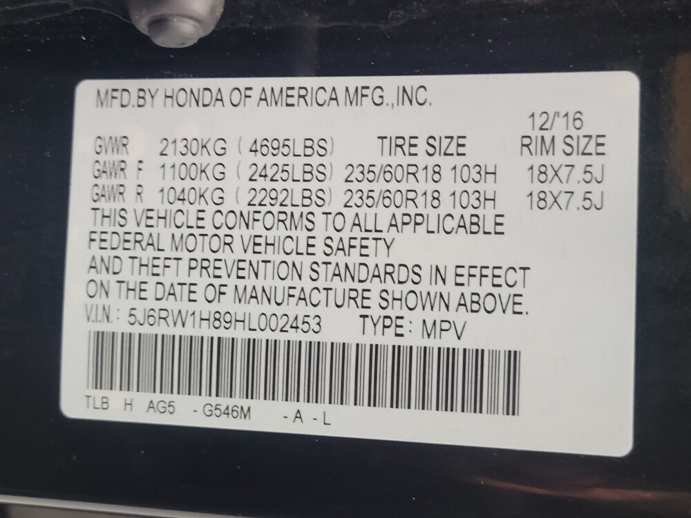 2017 Honda CR-V in Memphis, TN 38128 - 18051204 33