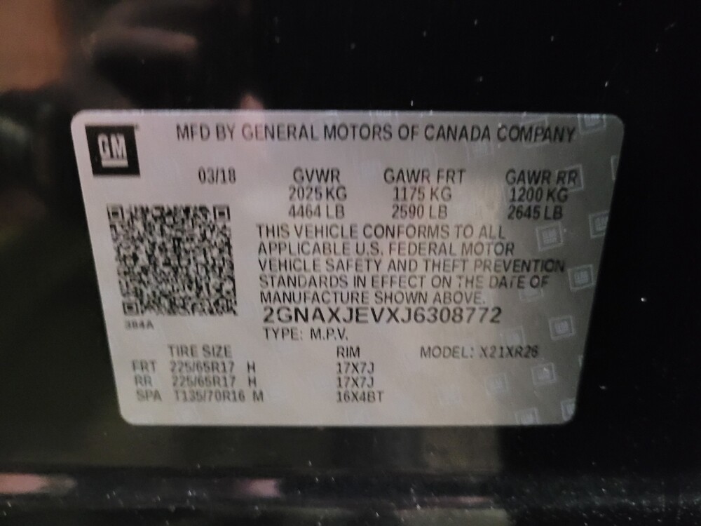 2018 Chevrolet Equinox in Richmond, VA 23235 - 18051209 33