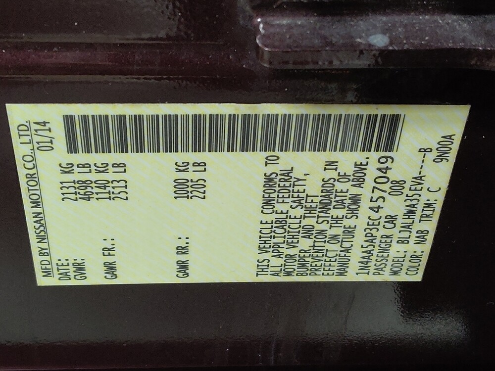 2014 Nissan Maxima in Lubbock, TX 79424 - 18051414 33