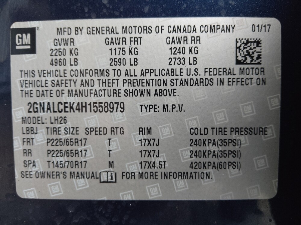 2017 Chevrolet Equinox in Corpus Christi, TX 78412 - 18051503 33