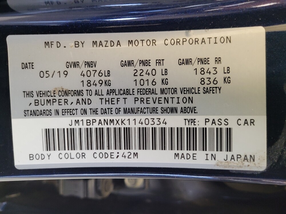 2019 MAZDA MAZDA3 in Bakersfield, CA 93309 - 18051732 33