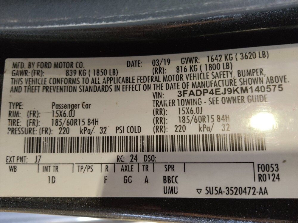 2019 Ford Fiesta in Ocala, FL 34471 - 18051842 33