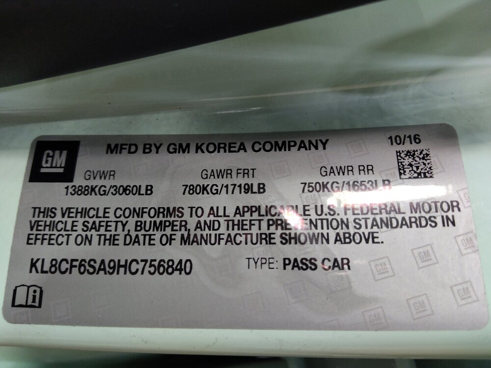 2017 Chevrolet Spark in Greenville, SC 29607 - 18051873 33