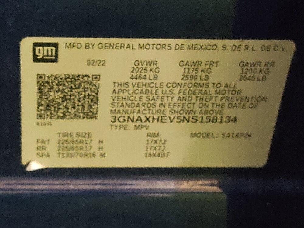 2022 Chevrolet Equinox in Lewisville, TX 75067 - 18051990 33