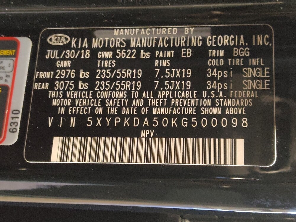 2019 Kia Sorento in Miami, FL 33157 - 18052719 33