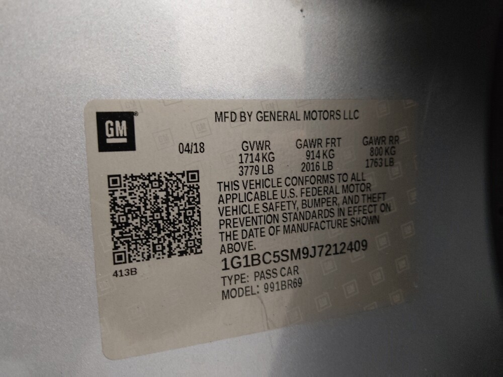 2018 Chevrolet Cruze in Lakewood, CO 80215 - 18052852 33