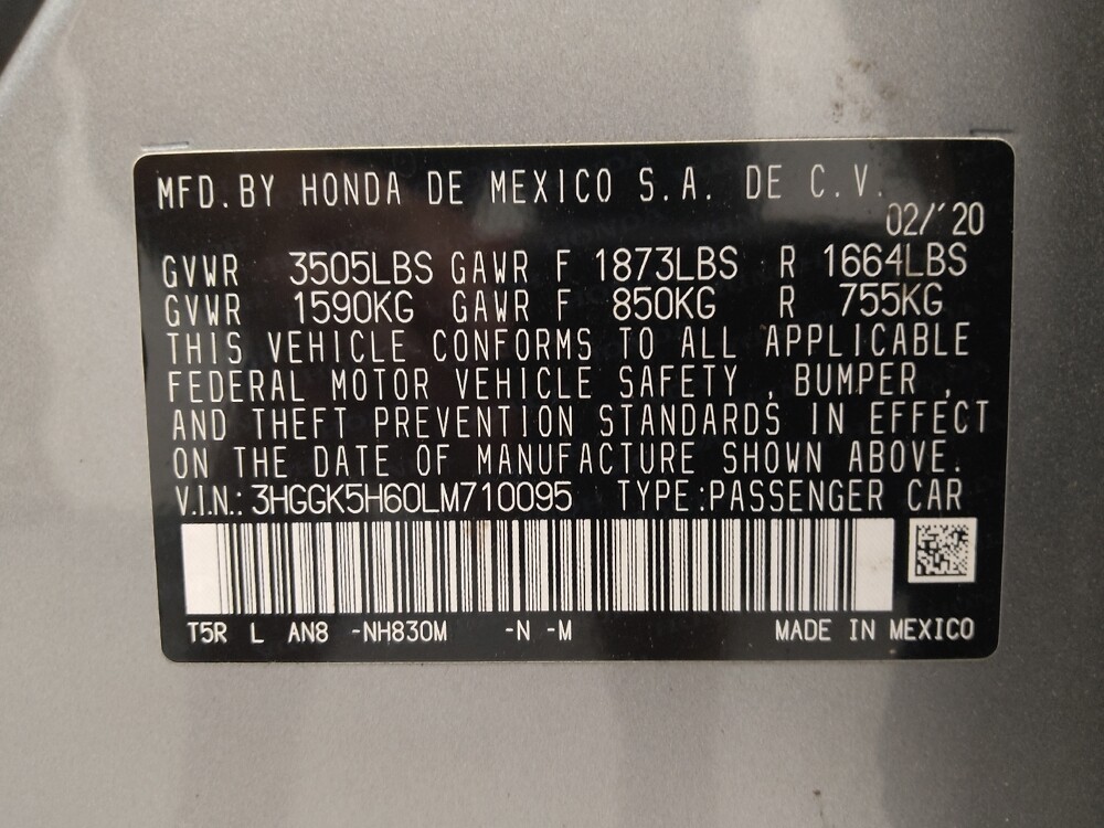 2020 Honda Fit in Colorado Springs, CO 80909 - 18053065 33