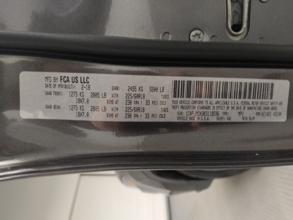 2019 Jeep Cherokee in Taylor, MI 48180 - 18053069 33