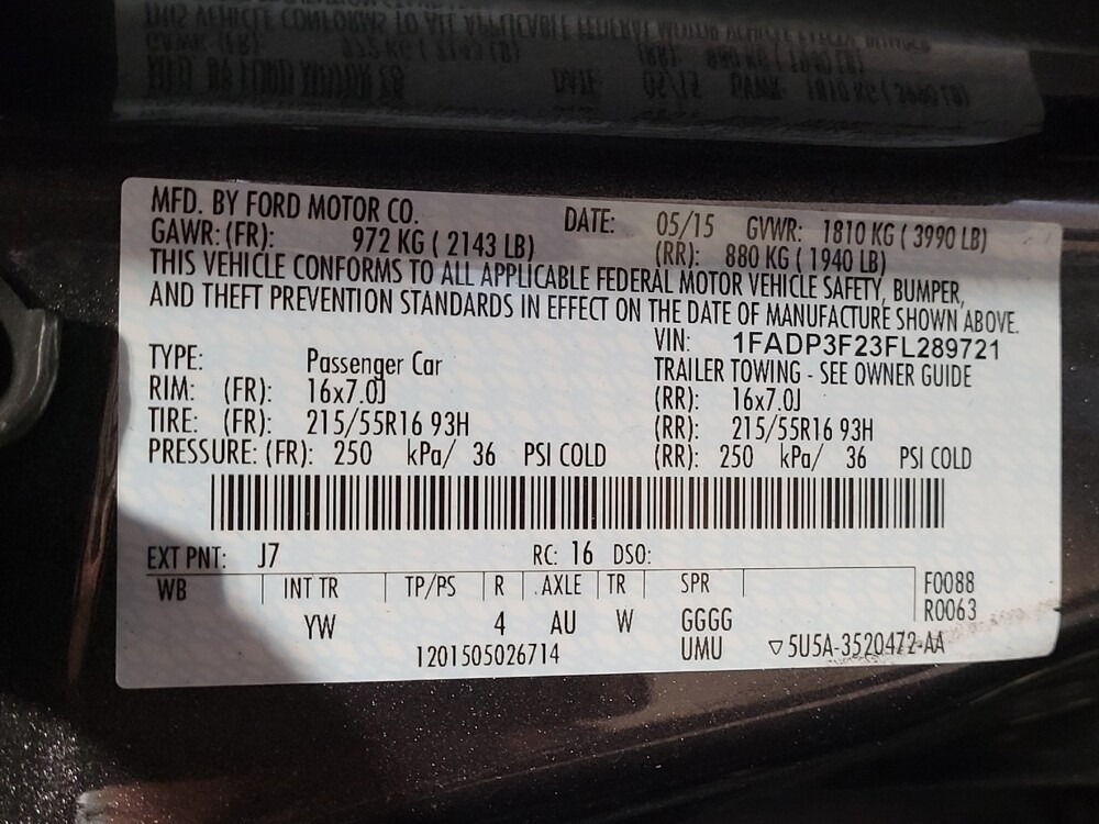 2015 Ford Focus in Jacksonville, FL 32210 - 18053689 33