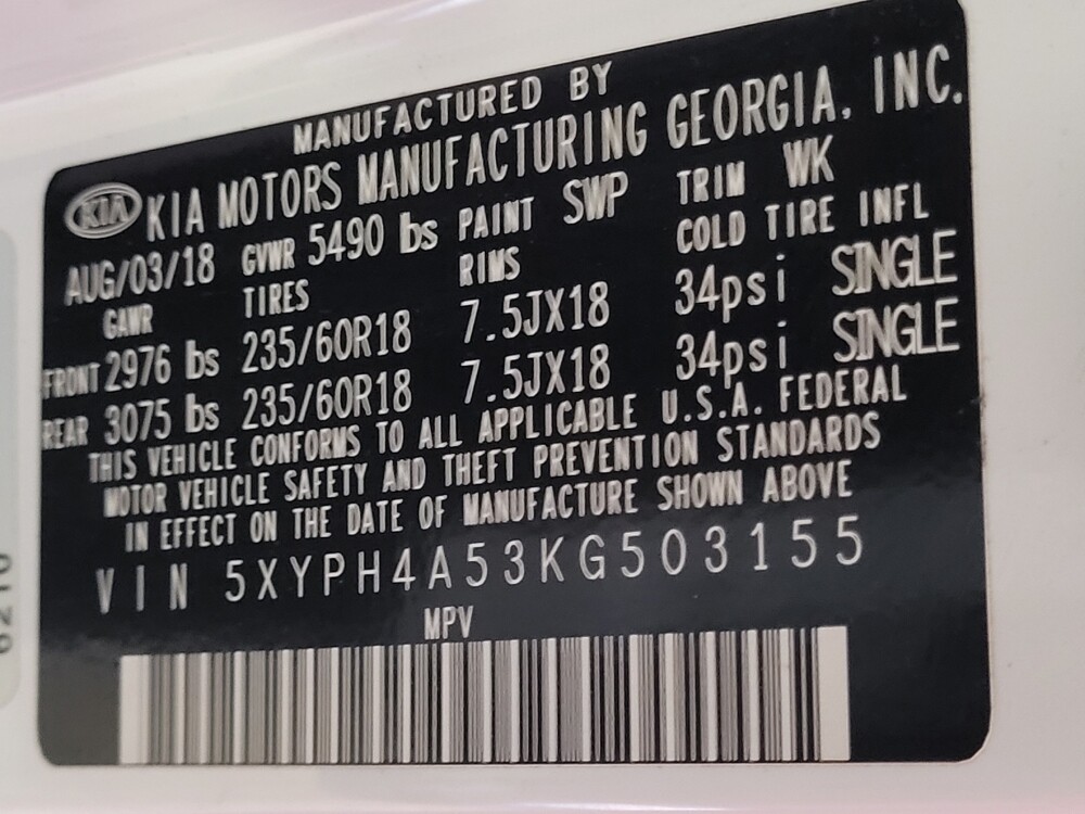 2019 Kia Sorento in Tampa, FL 33612 - 18054082 33