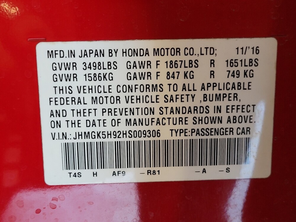 2017 Honda Fit in Savannah, GA 31419 - 18054581 33
