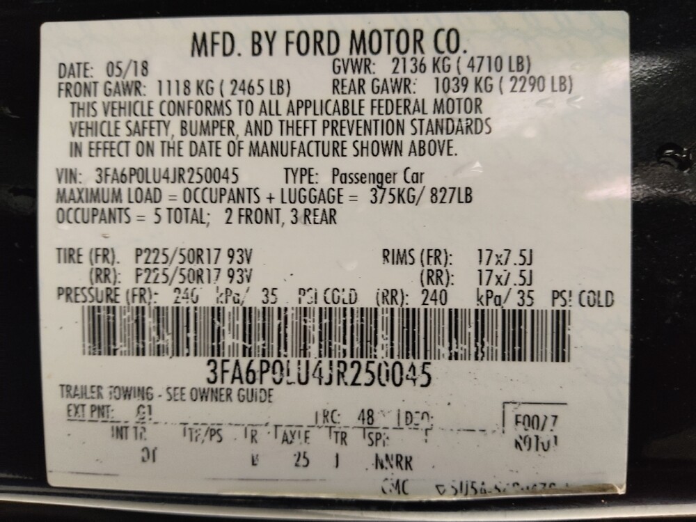2018 Ford Fusion in Houston, TX 77034 - 18054596 33