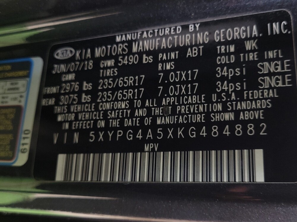 2019 Kia Sorento in Tallahassee, FL 32304 - 18054700 33