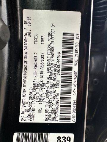 2016 Toyota Tacoma in Wadena, MN 56482 - 18054935 19