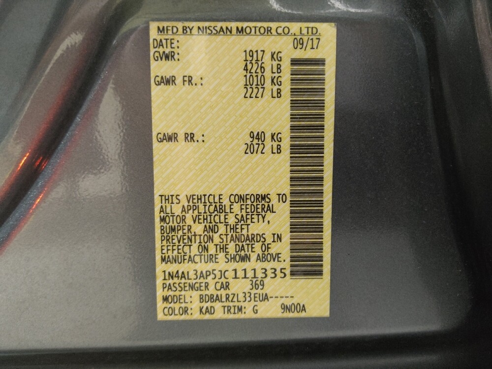 2018 Nissan Altima in Raleigh, NC 27604 - 18055318 33