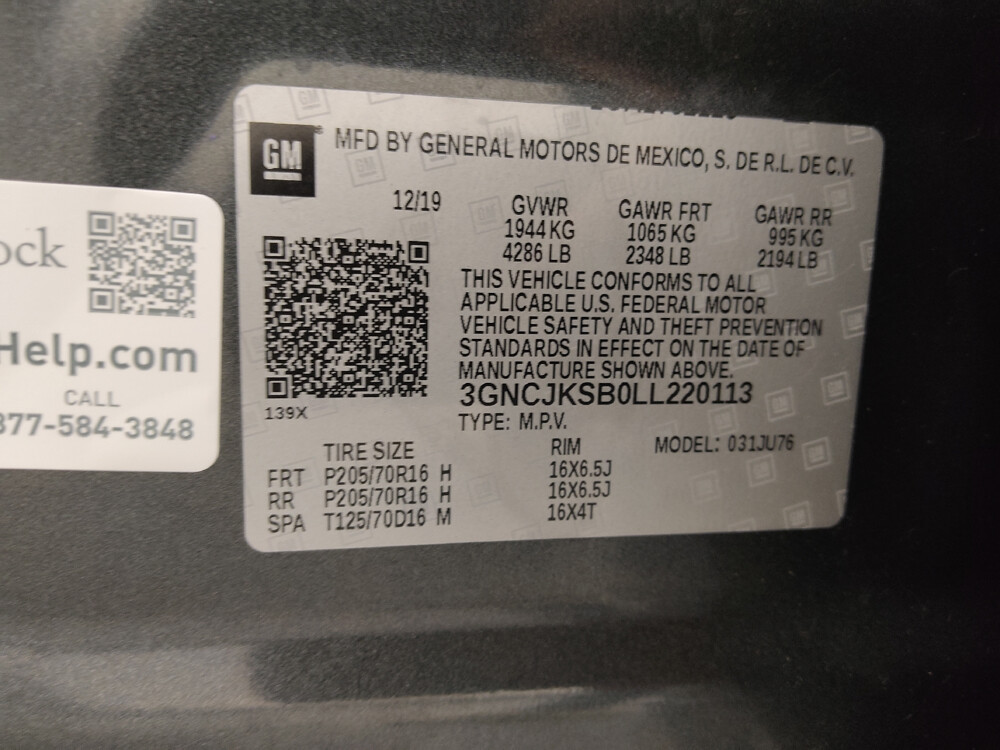 2020 Chevrolet Trax in Topeka, KS 66611 - 18055406 33