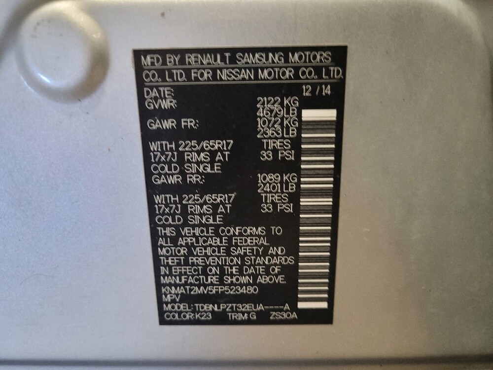 2015 Nissan Rogue in Plymouth Meeting, PA 19462 - 18055517 33