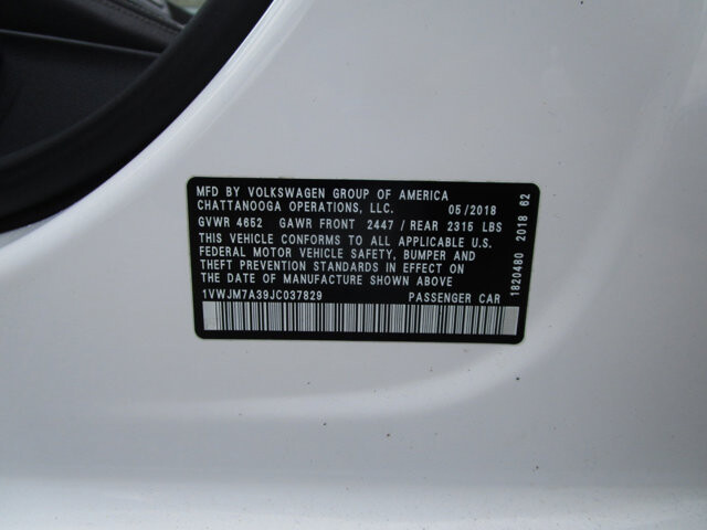 2018 Volkswagen Passat in Tampa, FL 33604-6914 - 18055586 30