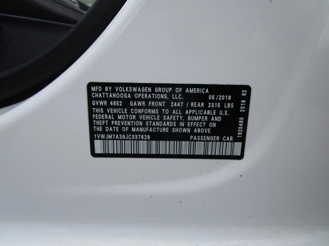 2018 Volkswagen Passat in Tampa, FL 33604-6914 - 18055586 30