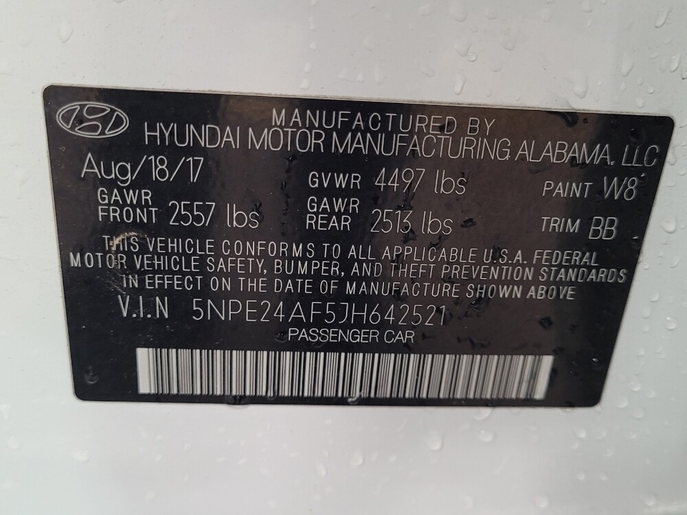 2018 Hyundai Sonata in Tampa, FL 33612 - 18055629 33
