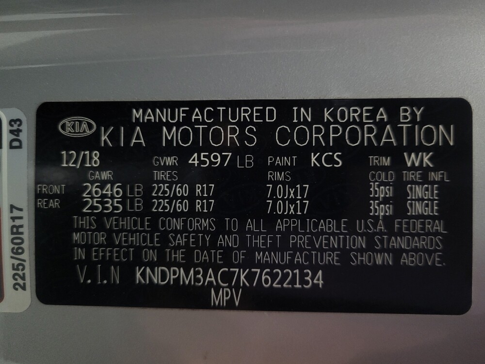 2019 Kia Sportage in Albany, GA 31705 - 18055635 33