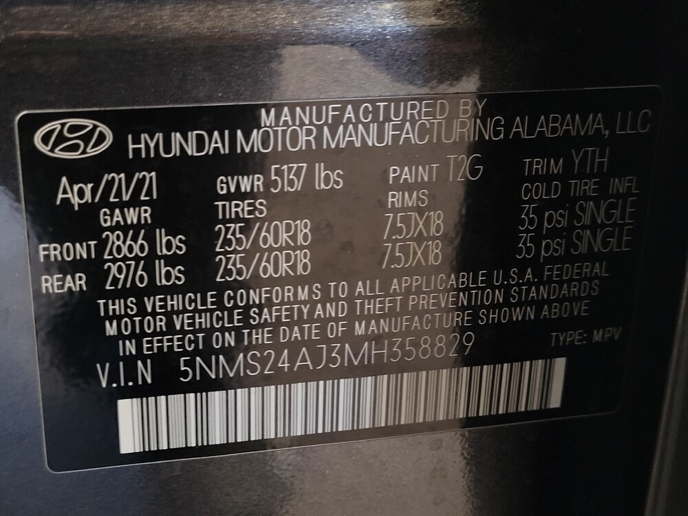 2021 Hyundai Santa Fe in Morrow, GA 30260 - 18056142 33