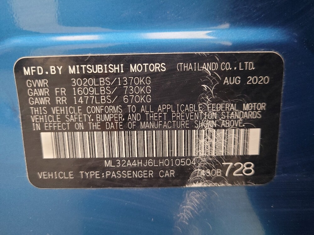 2020 Mitsubishi Mirage in Indianapolis, IN 46222 - 18056410 33