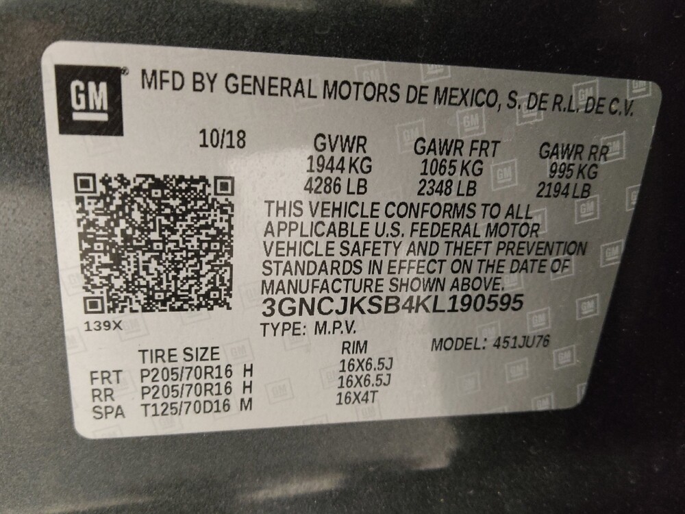 2019 Chevrolet Trax in Reno, NV 89502 - 18056726 33