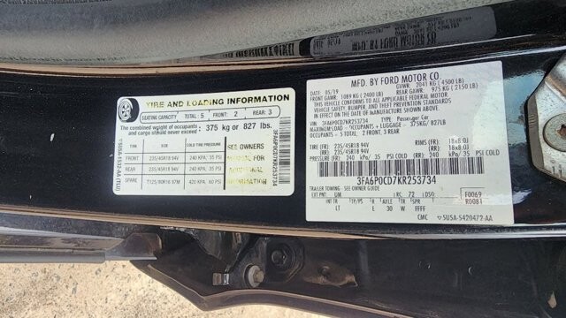 2019 Ford Fusion in Cartersville, GA 30120 - 18056956 16