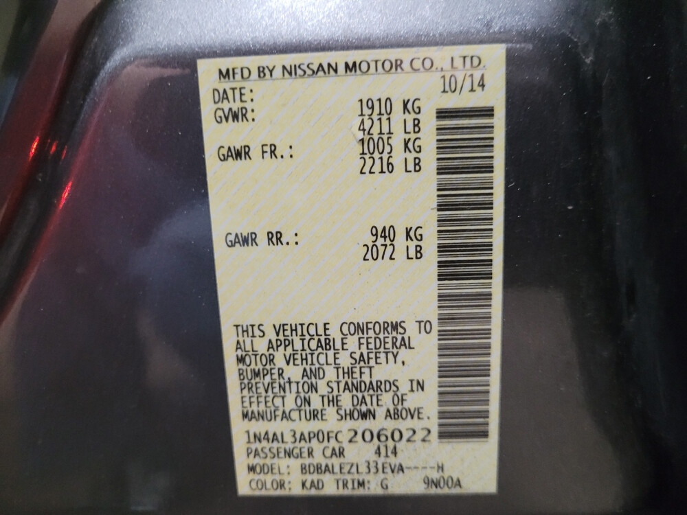 2015 Nissan Altima in Plymouth Meeting, PA 19462 - 18057307 33