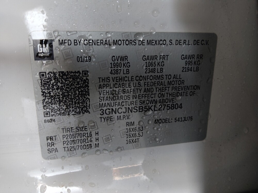 2019 Chevrolet Trax in Union City, GA 30291 - 18057520 33