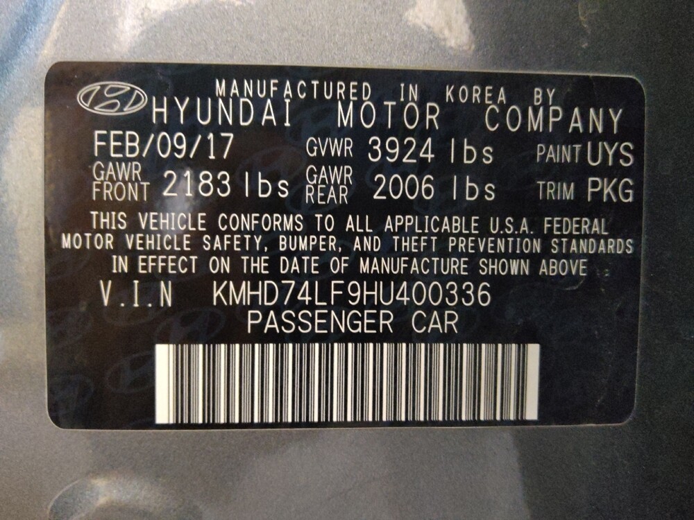 2017 Hyundai Elantra in Live Oak, TX 78233 - 18057582 33