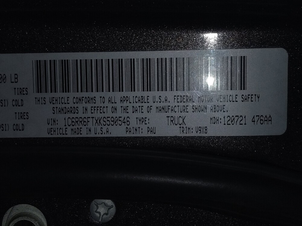 2019 RAM 1500 in Lauderdale Lakes, FL 33313 - 18057679 33