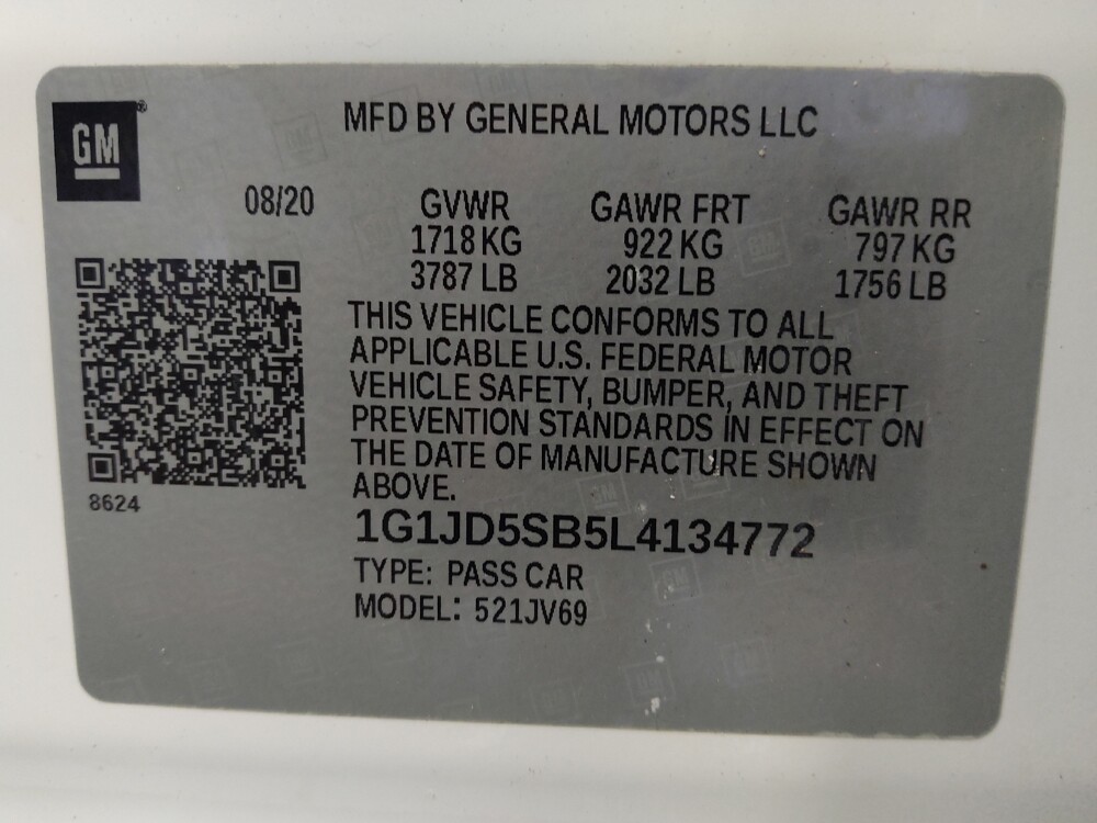 2020 Chevrolet Sonic in Corpus Christi, TX 78412 - 18057764 33