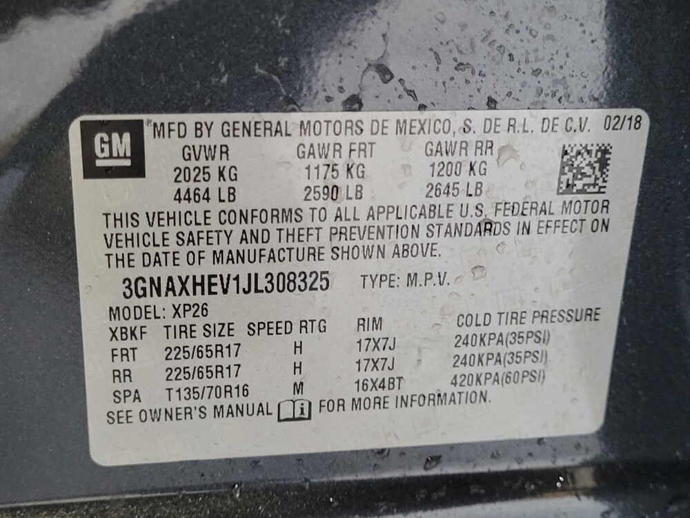 2018 Chevrolet Equinox in Bradenton, FL 34207 - 18057773 33