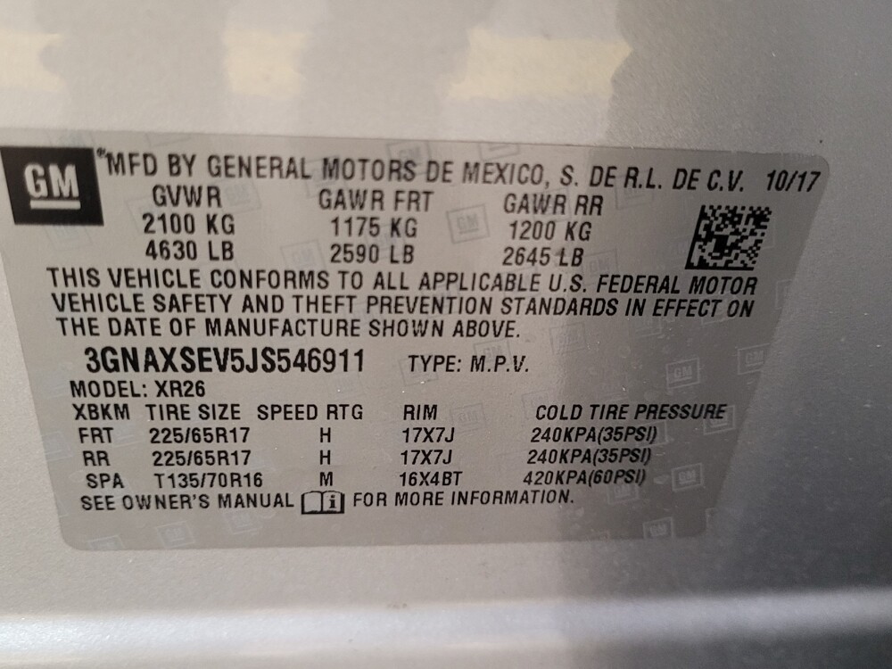 2018 Chevrolet Equinox in Tampa, FL 33612 - 18057909 33