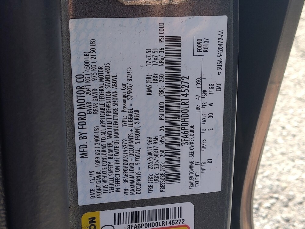 2020 Ford Fusion in Cincinnati, OH 45255 - 18058524 33