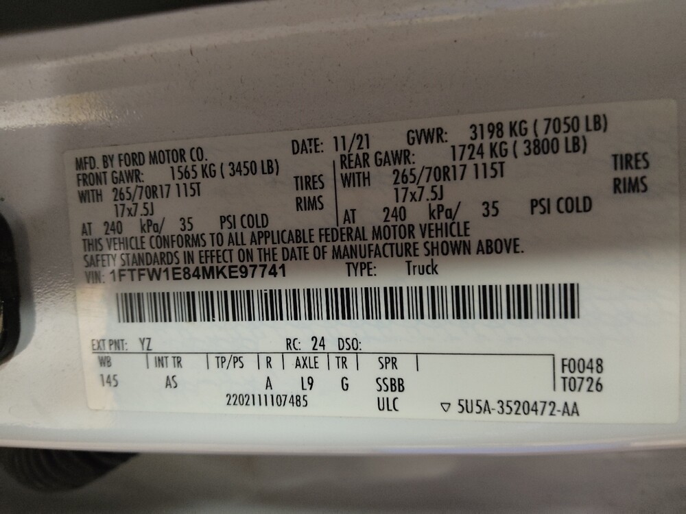 2021 Ford F150 in Columbus, GA 31909 - 18058576 33