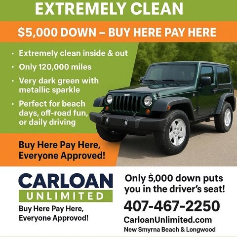2012 Jeep Wrangler in Longwood, FL 32750 - 18058687