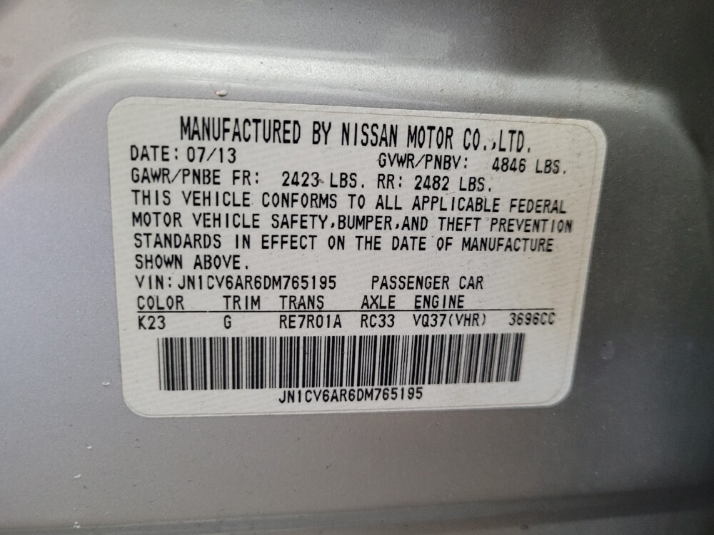 2013 INFINITI G37 in Pittsburgh, PA 15236 - 18058888 33