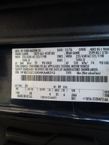 2017 Ford Transit 350 in Tampa, FL 33604-6914 - 18059182 30