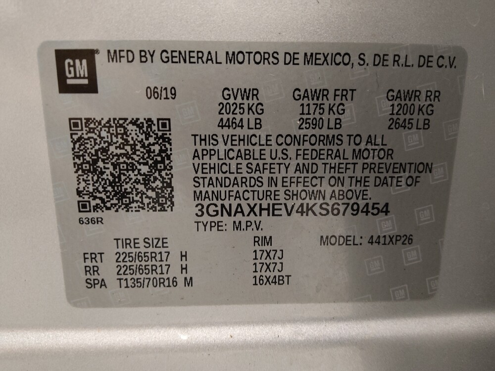 2019 Chevrolet Equinox in Lakewood, CO 80215 - 18059224 33