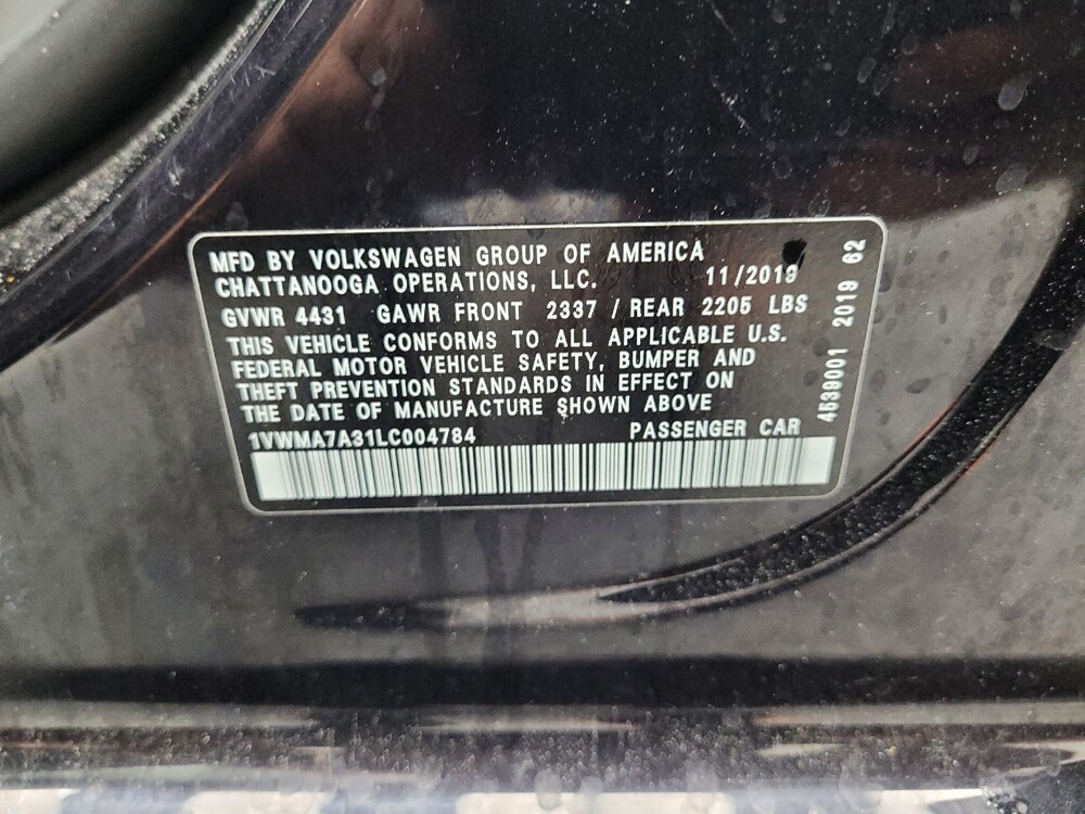 2020 Volkswagen Passat in Las Vegas, NV 89102 - 18059382 33