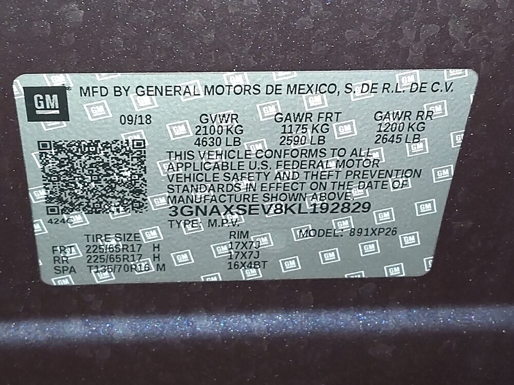 2019 Chevrolet Equinox in El Paso, TX 79907 - 18059487 33