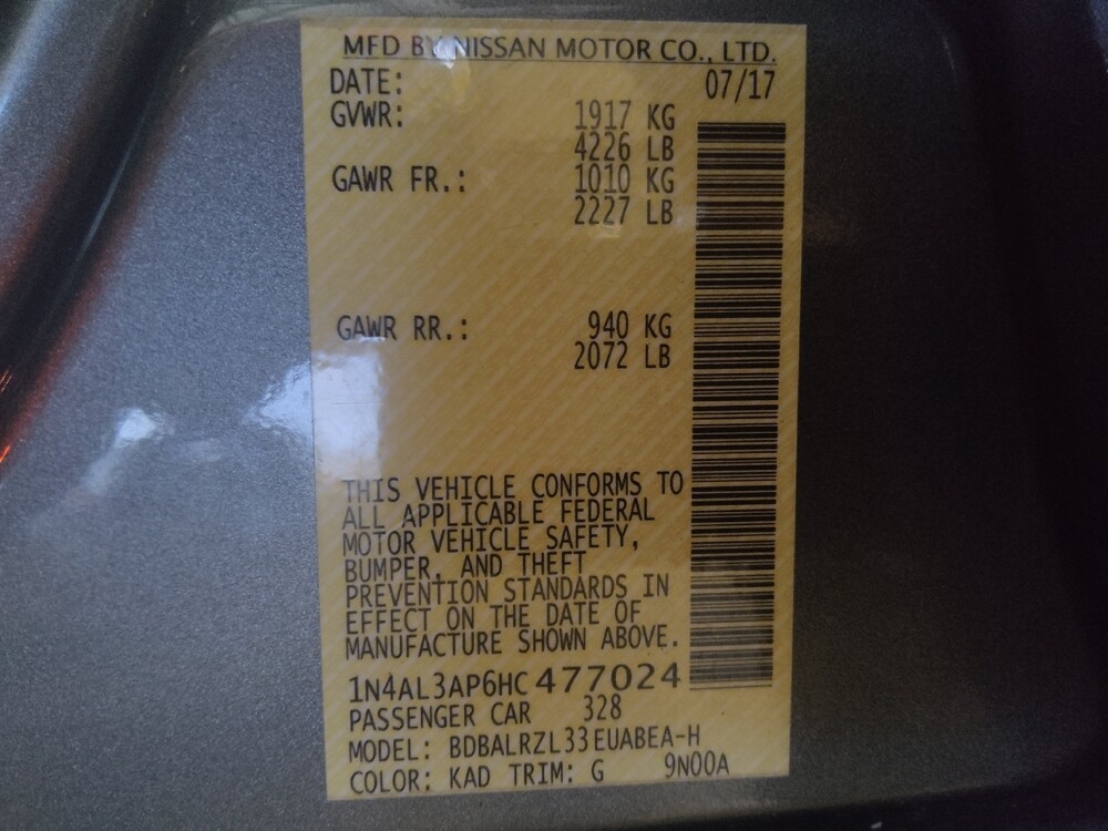 2017 Nissan Altima in Kissimmee, FL 34744 - 18059520 33