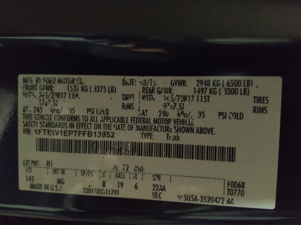 2015 Ford F150 in Marietta, GA 30062 - 18059755 33