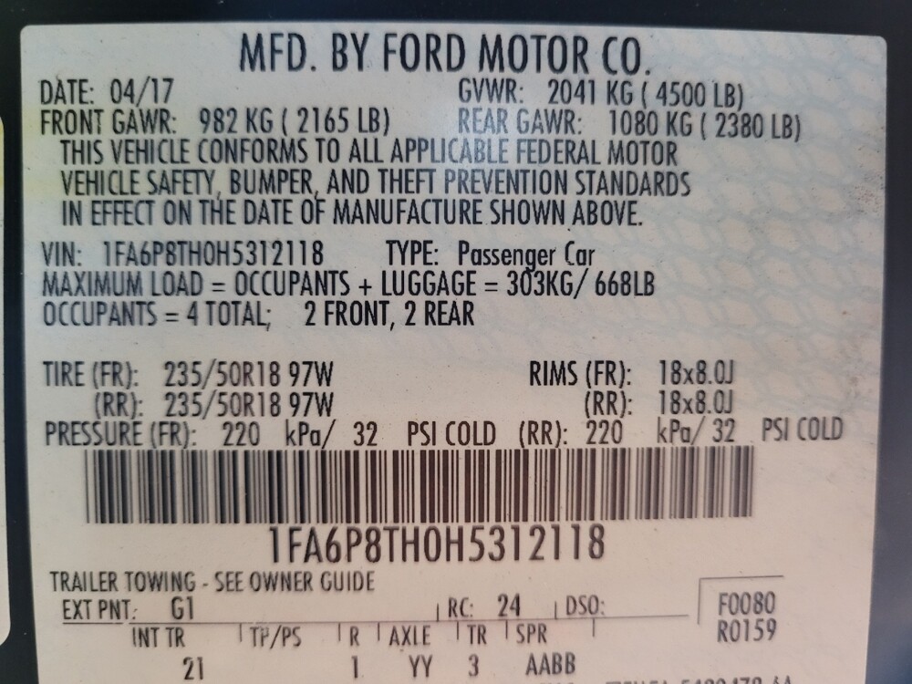 2017 Ford Mustang in Tampa, FL 33612 - 18059904 33